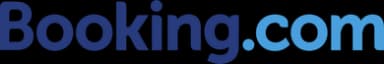 Logo Booking.com, piattaforma compatibile con le guide digitali Welkodia