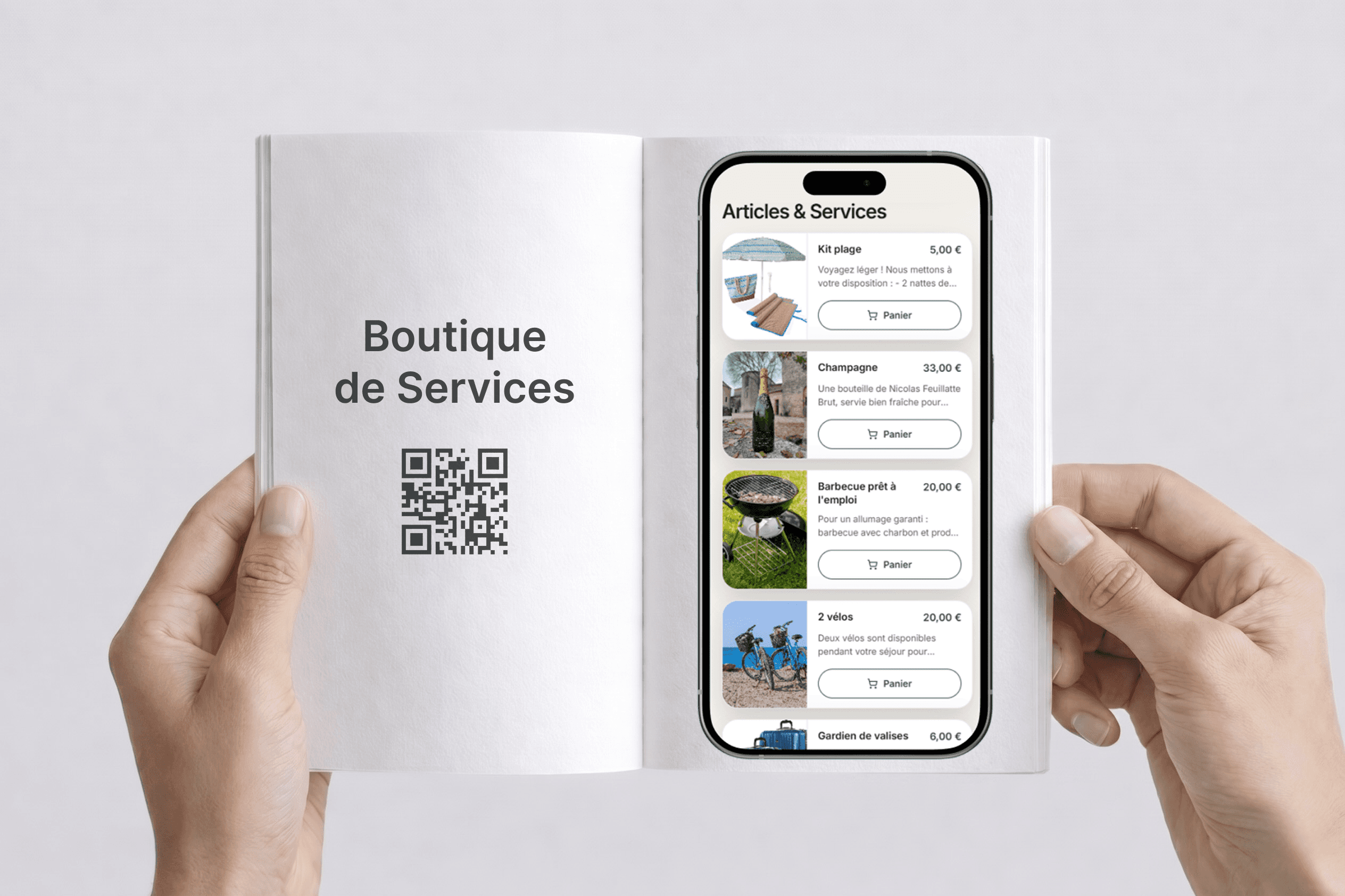 Preview of the Welkodia services store