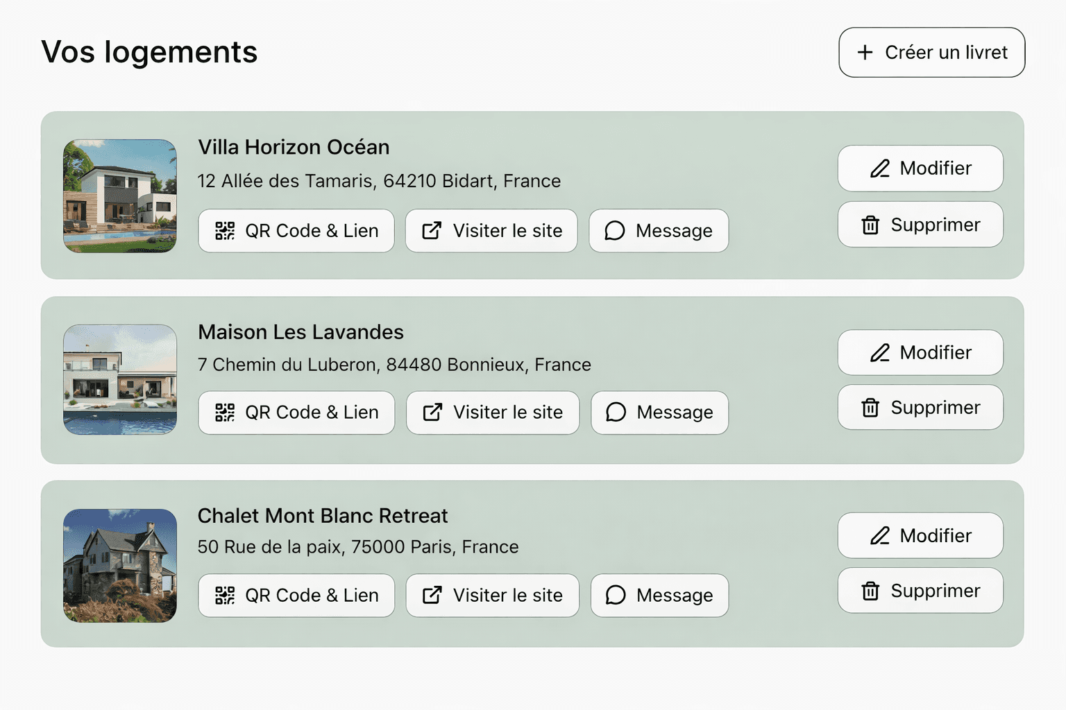 Preview of multi-property management