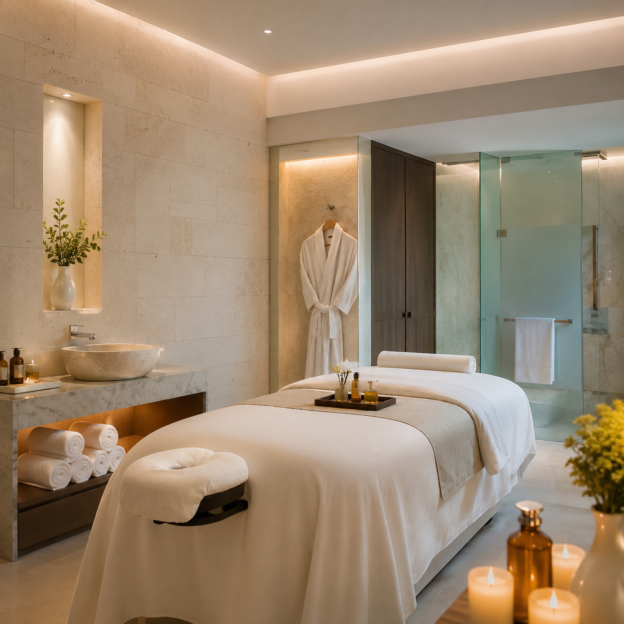 Reserva de tratamiento spa