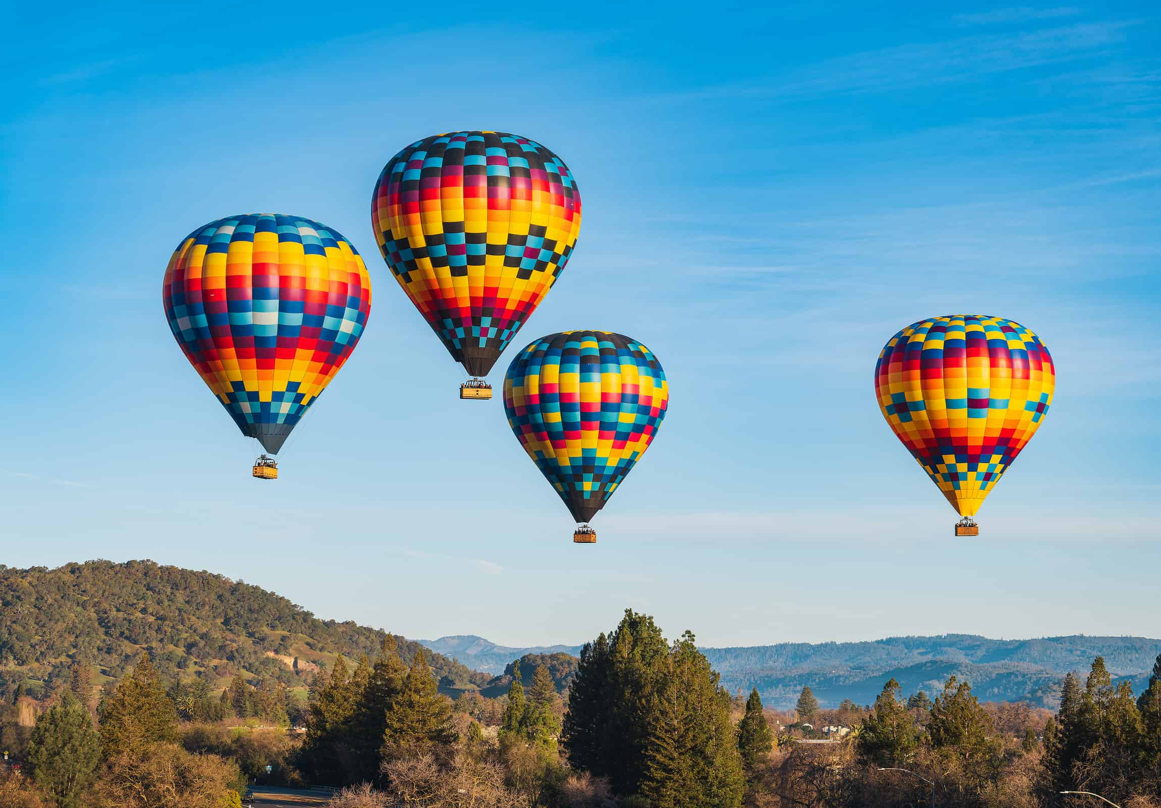 Paseo en globo aerostático
