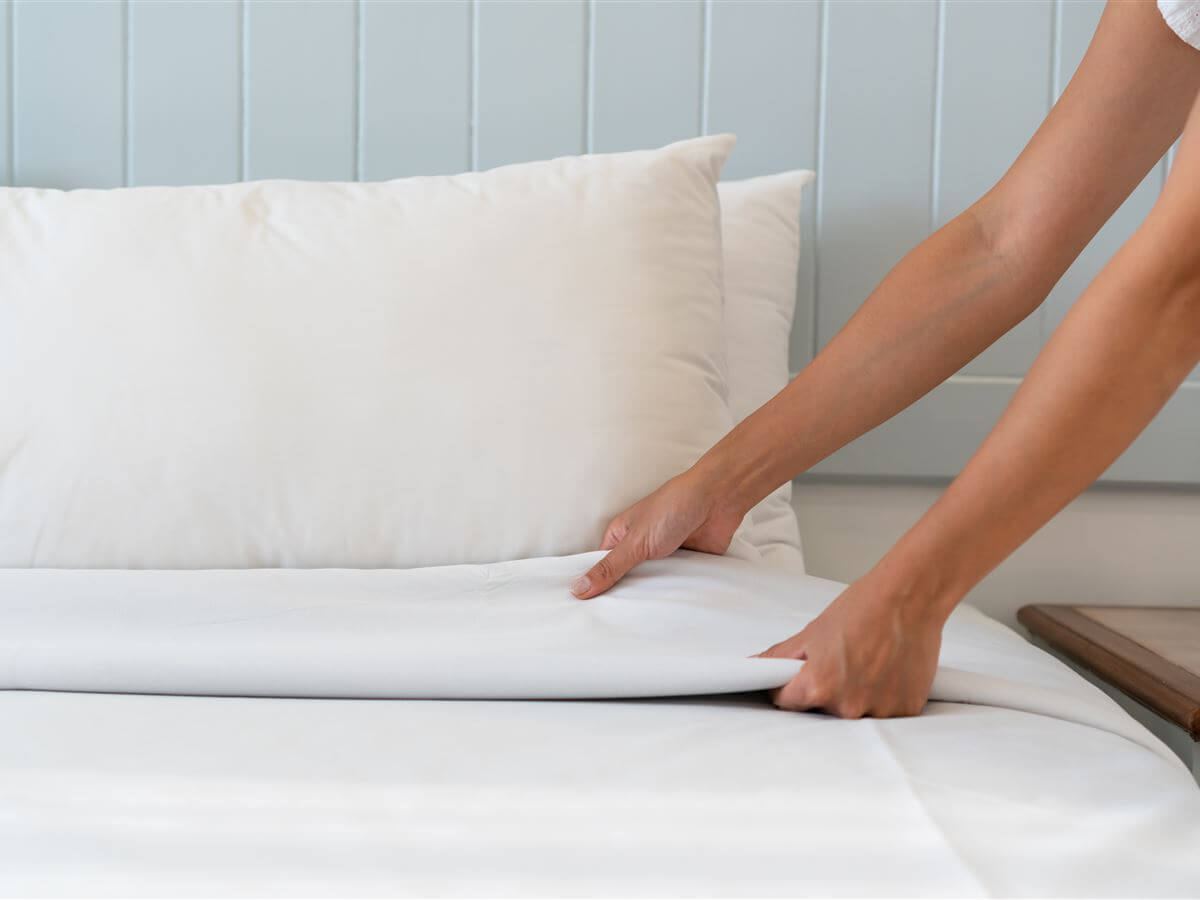 Fresh towels & linen change